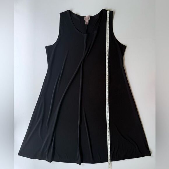 Chico’s Easy Wear Black Jersey Tank Dress Size 2 / US L - Picture 12 of 12